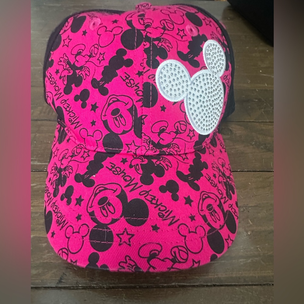 Disney Pink and Black Youth Cap